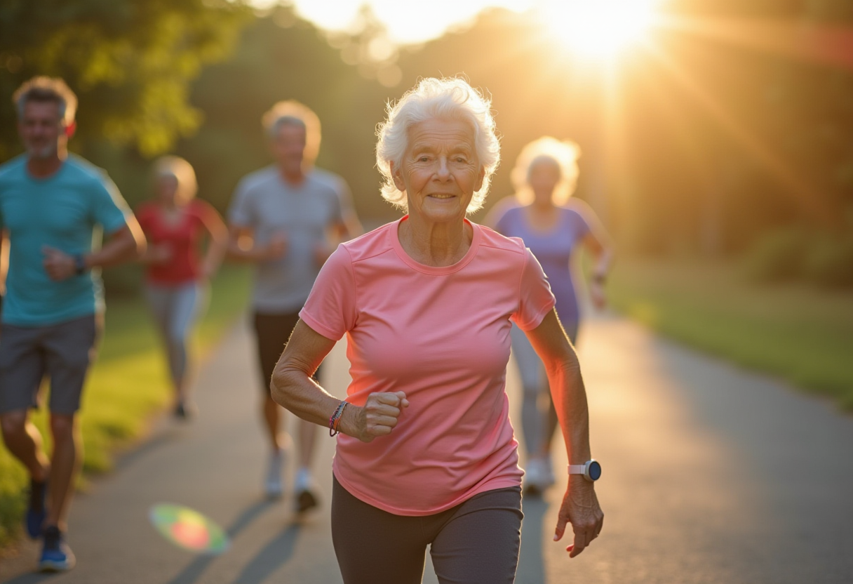 Учасники програми zelmorick займаються фітнесом на свіжому повітрі